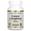 California Gold Nutrition S-Acetyl L-Glutathione 100 mg 120 Veggie Capsules 898220019007
