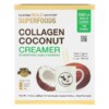 California Gold Nutrition SUPERFOODS Collagen Coconut Creamer Unsweetened 12 Packets 0.85 oz (24 g) Each 898220012107