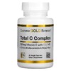California Gold Nutrition Total C Complex 500 mg 60 Veggie Capsules 898220018833