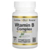 California Gold Nutrition Vitamin B Complex 60 Veggie Capsules 898220012961