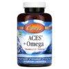 Carlson ACES + Omega 120 Softgels 088395444104