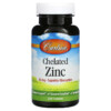 Carlson Chelated Zinc 30 mg 250 Tablets 088395057724