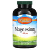 Carlson Magnesium Gels 400 mg 250 Soft Gels 088395052026