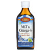 Carlson MCT & Omega-3 Natural Lemon Lime 6.7 fl oz (200 ml) 088395177002