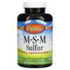 Carlson MSM Sulfur 1.000 mg 180 Vegetarian Capsules 088395087226