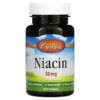 Carlson Niacin 50 mg 300 Tablets 088395027635