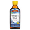 Carlson Omega 3 Plus D & K Natural Lemon 1.430 mg 6.7 fl oz (200 ml) 088395195006