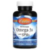 Carlson Omega-3s with SPMs 120 Softgels 088395214103