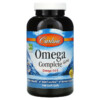 Carlson Omega Complete Gems Natural Lemon 180 Soft Gels 088395017339