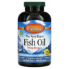Carlson The Very Finest Fish Oil Natural Lemon 350 mg 240 Soft Gels 088395016325
