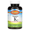 Carlson Vitamin K2 MK-4 (Menatetrenone) 5 mg 180 Capsules 088395010019