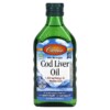 Carlson Wild Norwegian Cod Liver Oil 8.4 fl oz (250 ml) 088395013218