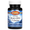 Carlson Wild Norwegian Mom's DHA with Choline 60 Soft Gels 088395159107