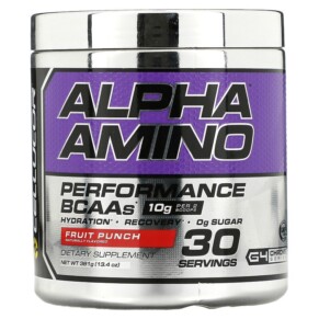 Cellucor Alpha Amino Performance BCAAs Fruit Punch 13.4 oz (381 g) 810390028320