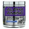 Cellucor Alpha Amino Performance BCAAs Icy Blue Razz 13.4 oz (381 g) 810390028313