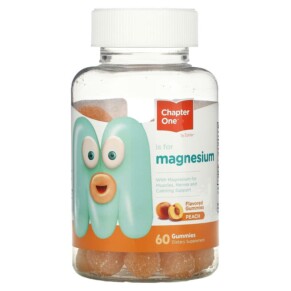 Chapter One M is for Magnesium Peach 60 Gummies 848998041267