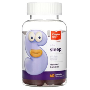 Chapter One S Is For Sleep with Melatonin Flavored Gummies 60 Gummies 848998041045