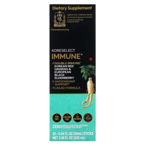 CheongKwanJang Koreselect Immune 10 Sticks 0.34 fl oz (10 ml) Each 819079012407