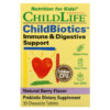 ChildLife Essentials ChildBiotics Immune & Digestive Support Natural Berry 5 Billion CFU 30 Chewable Tablets 608274104006