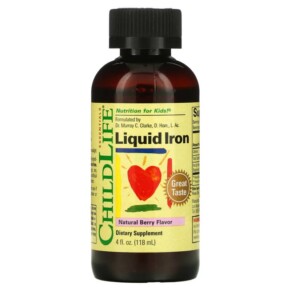 ChildLife Essentials Liquid Iron Natural Berry 4 fl oz (118 ml) 608274121003