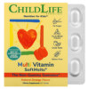 ChildLife Essentials Multi Vitamin SoftMelts Natural Orange 27 Tablets 608274108509