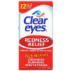 Clear Eyes Redness Relief Lubricant/Redness Reliever Eye Drops 0.5 fl oz (15 ml) 678112254156