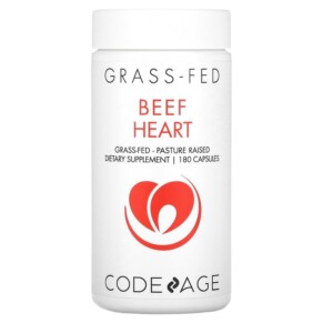 Codeage Beef Heart Grass-Fed Pasture Raised 180 Capsules 853919008076