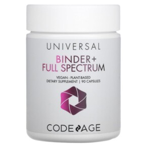 Codeage Binder + Full Spectrum Vegan Plant-Based 90 Capsules 853919008434