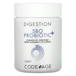 Codeage Digestion SBO Probiotic+ Shelf-Stable 50 Billion CFU 90 Capsules 853919008205