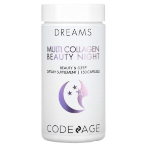 Codeage Dreams Multi Collagen Beauty Night 150 Capsules 853919008281