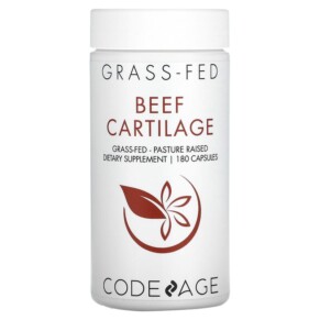 Codeage Grass-Fed Beef Cartilage Pasture Raised 180 Capsules 853919008144