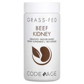 Codeage Grass-Fed Beef Kidney Pasture Raised 180 Capsules 853919008083