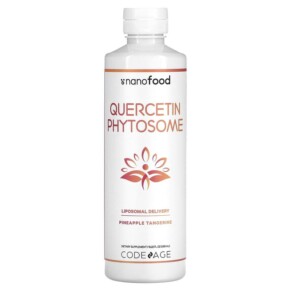 Codeage Quercetin Phytosome Pineapple Tangerine 15.22 fl oz (450 ml) 850026121513