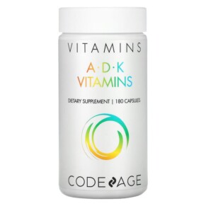 Codeage Vitamins A.D.K Vitamins 180 Capsules 853919008236