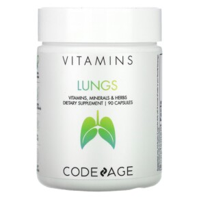 Codeage Vitamins Lungs Minerals Herbs 90 Capsules 853919008755