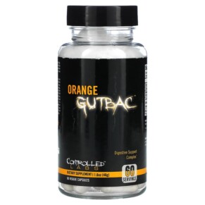 Controlled Labs Orange GutBAC 60 Veggie Capsules 850026631029