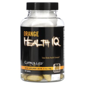 Controlled Labs Orange Health IQ 90 Tablets 856422005471