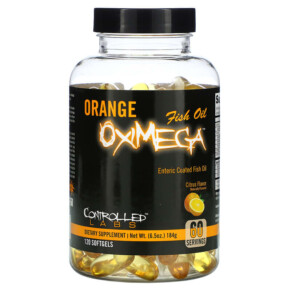 Controlled Labs Orange OxiMega Fish Oil Citrus 120 Softgels 895328001699