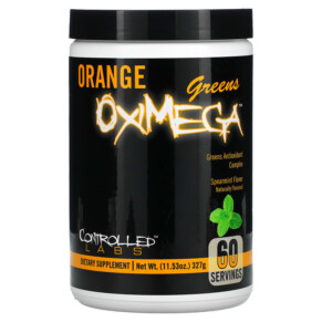 Controlled Labs Orange OxiMega Greens Antioxidant Complex Spearmint 11.53 oz (327 g) 895328001767