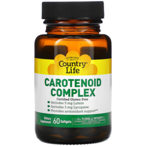 Country Life Carotenoid Complex 60 Softgels 015794056010