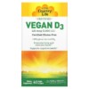 Country Life Certified Vegan D3 125 mcg (5.000 IU) 60 Vegan Softgels 015794058212