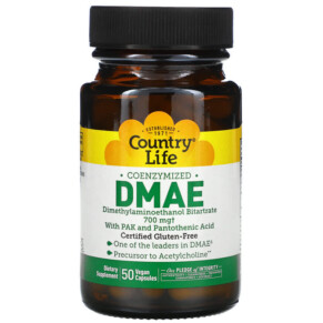 Country Life Coenzymized DMAE 350 mg 50 Vegan Capsules 015794016823
