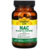 Country Life NAC N-Acetyl Cysteine 750 mg 60 Vegan Capsules 015794016878