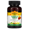 Country Life Vegan D3 Gummies Lemon Strawberry & Orange Flavors 25 mcg (1.000 IU) 60 Gummies 015794058229