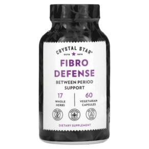 Crystal Star Fibro Defense 60 Vegetarian Capsules 747889043451