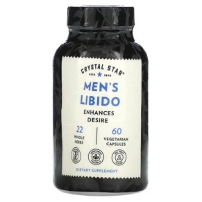 Crystal Star Men's Libido 60 Vegetarian Capsules 747889031601
