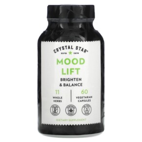 Crystal Star Mood Lift 60 Vegetarian Capsules 747889019852