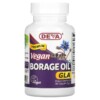 Deva Premium Vegan Borage Oil GLA 90 Vegan Caps 895634000256