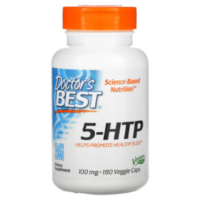 Doctor's Best 5-HTP 100 mg 180 Veggie Caps 753950003125