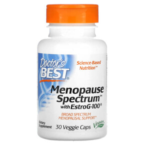 Doctor's Best Menopause Spectrum with EstroG-100 30 Veggie Caps 753950002975